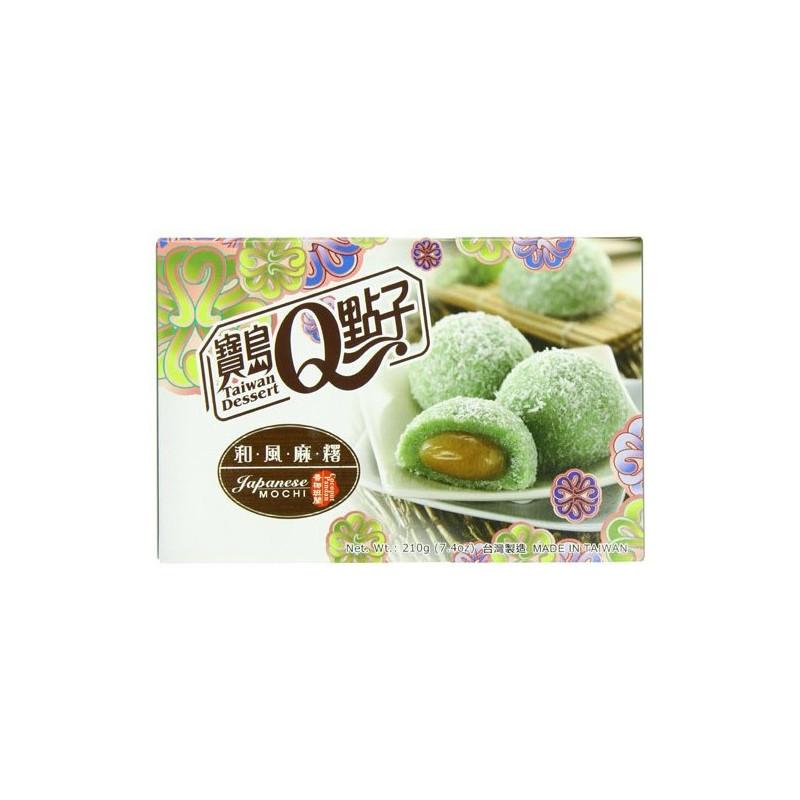 Mochi sabor a coco y pandan 24/210g - BAODAO