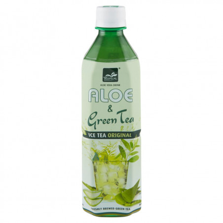 Bebida de Aloe vera con te verde 20/500ml - Tropical