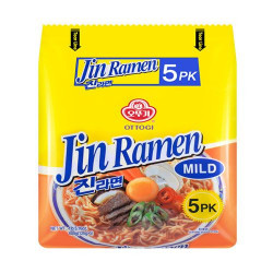 Fideos Inst. Jin Ramen sabor original 8/600g - Ottogi