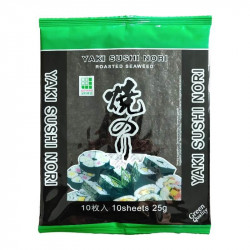 Algas para sushi verde 50/25g - Jhfoods