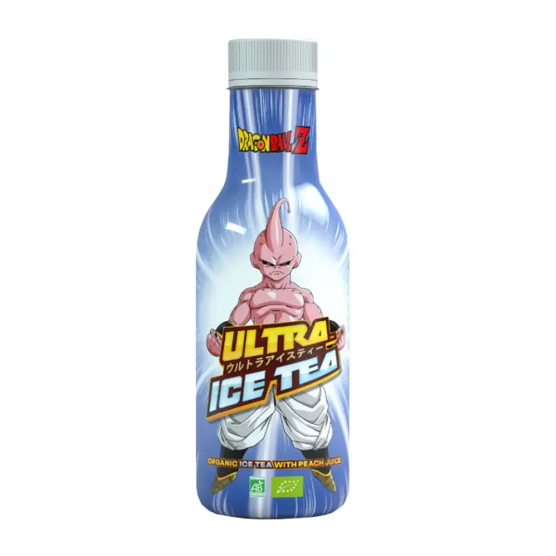 Bebida té ultra helado sabor a Melocotón (Buu)12/500ml - DBZ