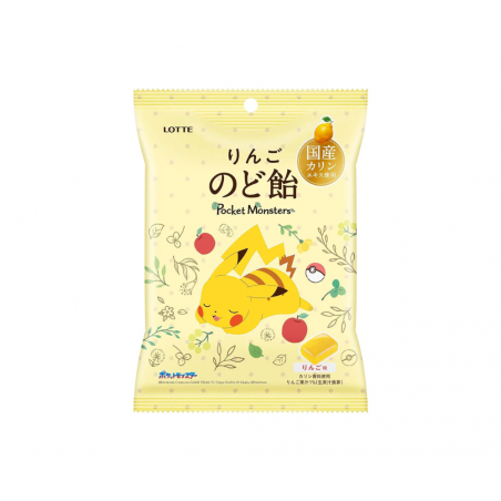 乐天 宝可梦 苹果味薄荷糖 10/75g