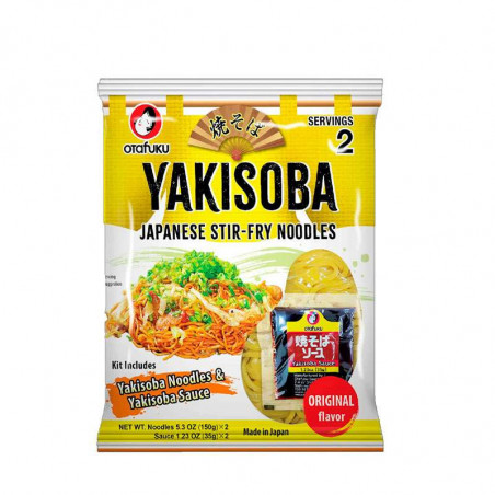 Fideos yakisoba con salsa 12/370g OTAFUKU