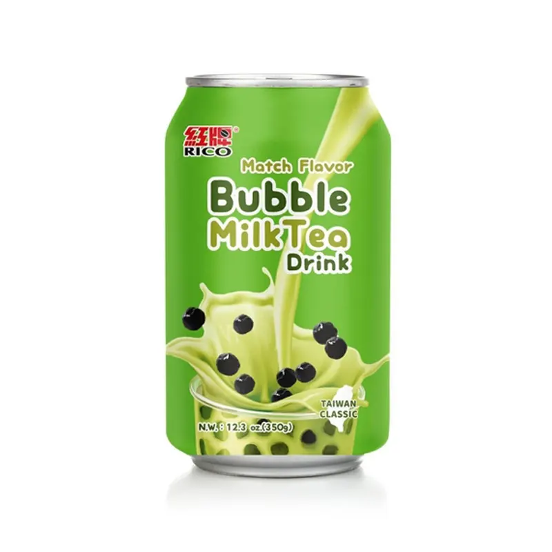 Bubble Tea Sabor Matcha Con Tapioca 24/350ml-RICO