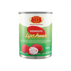 Litchis en conserva  24/567g SPRING HAPPINESS