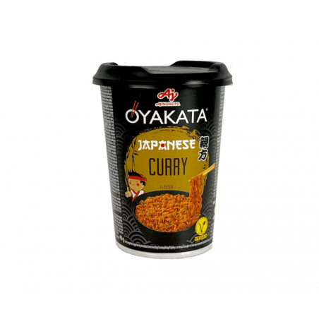 Fideos instantáneos con sabor  curry japonés 8/90g Oyakata -Ajinomoto