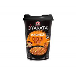 Fideos instantáneos con sabor  pollo y teriyaki 8/96g Oyakata -Ajinomoto