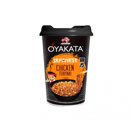 Fideos instantáneos con sabor  pollo y teriyaki 8/96g Oyakata -Ajinomoto