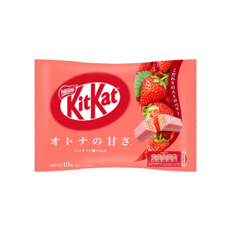NESTLE 巧克力威化饼干 草莓味 12/113g
