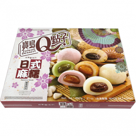 Mochi variado pack familiar 12/600g BAODAO