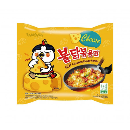 Buldak ramen sabor Pollo y Queso 40/140g SAMYANG