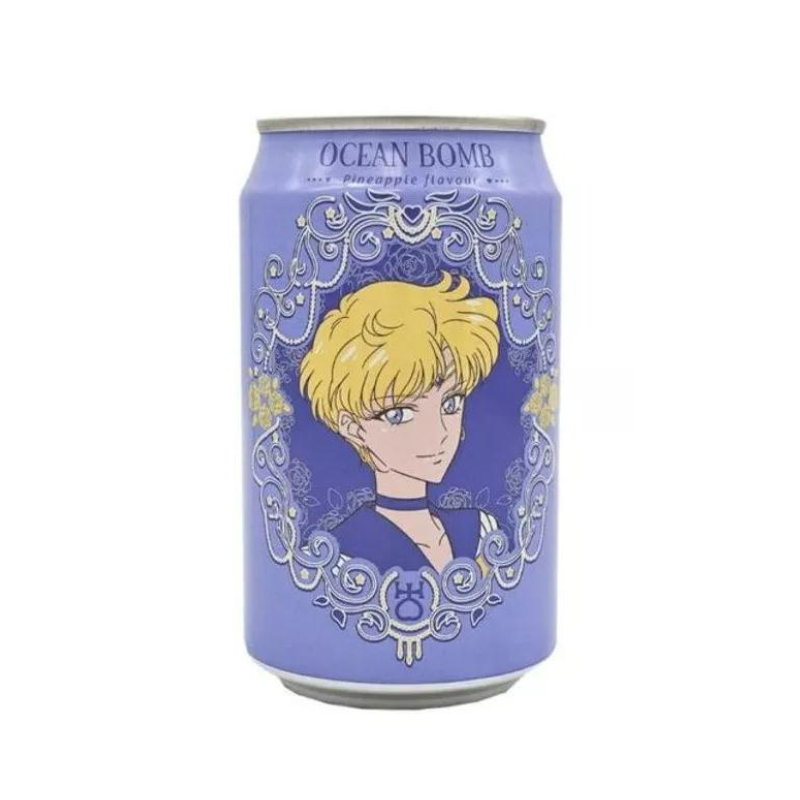 Agua con gas sabor Piña (Sailor Moon)24/330ml - OCEAN BOMB