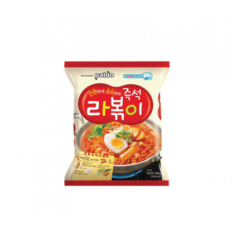 Fideos Inst.con rabokki 16/145g - Paldo