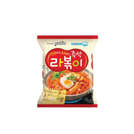 Fideos Inst.con rabokki 16/145g - Paldo