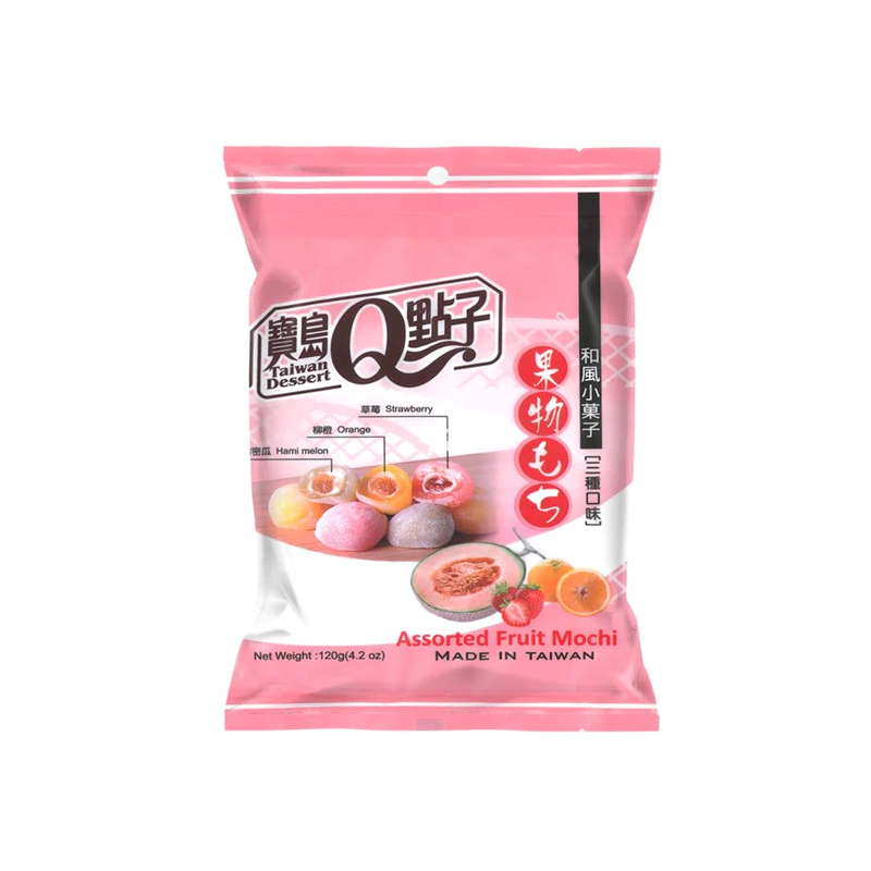 Mini mochis sabores frutas variada 24/120g BAODAO