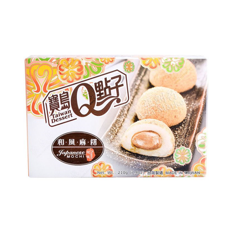 Mochi sabor cacahuetes 24/210g  - BAODAO