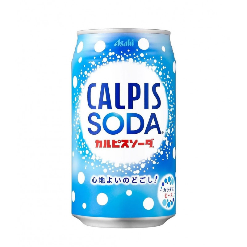 Bebida gaseosa sabor yogurt 24/350ml CALPIS SODA