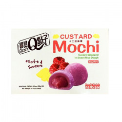 Mochi sabor frambuesa y nata 24/168g - BAODAO