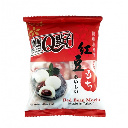 Mini mochis sabor frijol rojo 24/120g BAODAO