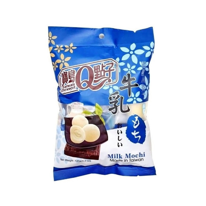 Mochi Sabor A Leche De Taiwan Dessert 24/120g