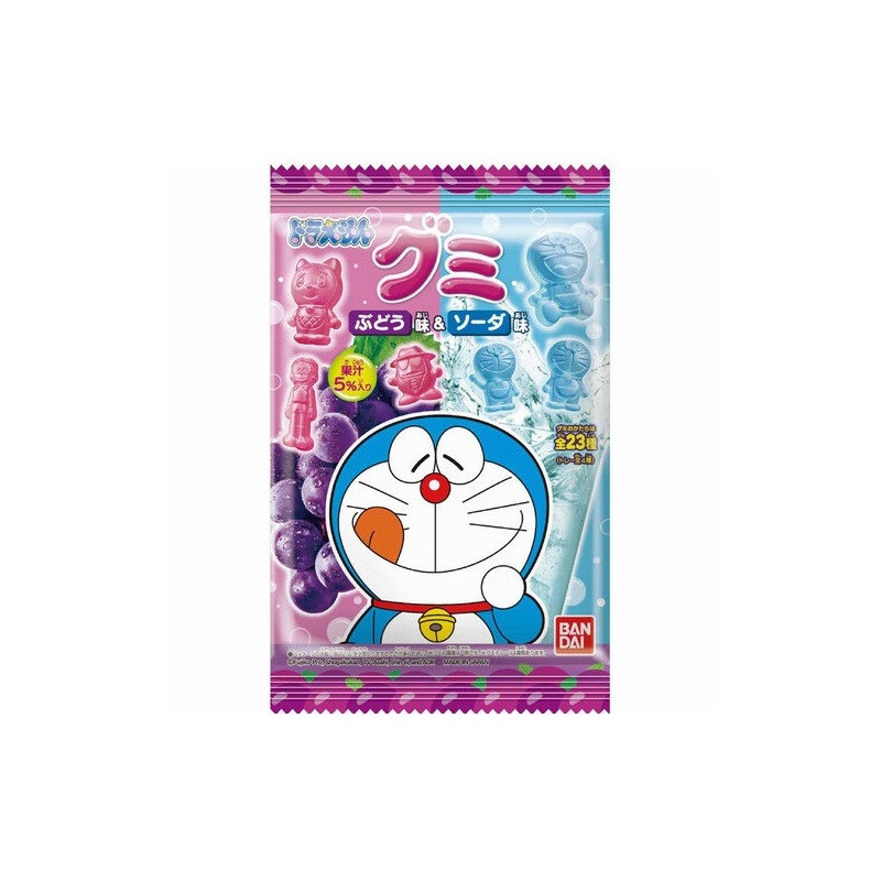 Gominola De Doraemon Sabor Uva Y Refresco 20/18g BANDAI