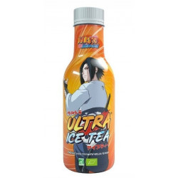 Bebida de té ultra helado sabor a Melocotón (Sasuke) 12/500ml  - Naruto