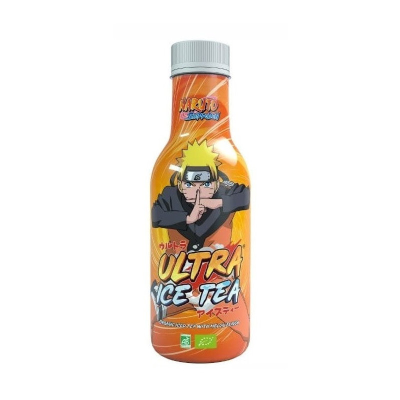 Bebida de té ultra helado sabor a  Melocotón (Naruto) 12/500ml