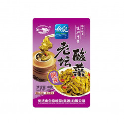 鱼泉老坛酸菜酸辣味 100/70g