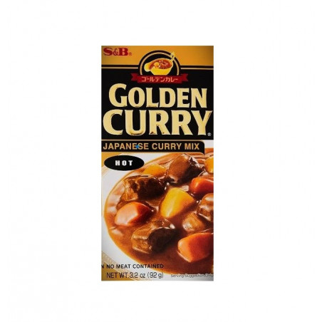 Pastilla Golden curry super picante 24/92g S&B