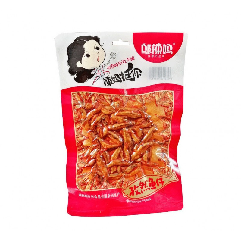 邬辣妈 孜然鱼仔(红袋) 80/70g