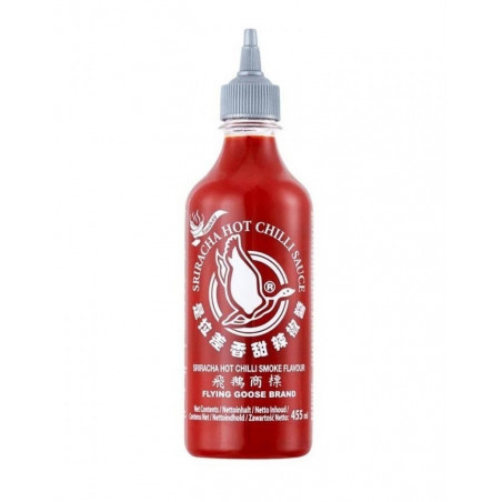 Salsa sriracha sabor smokey Flyging Goose 6/455ml