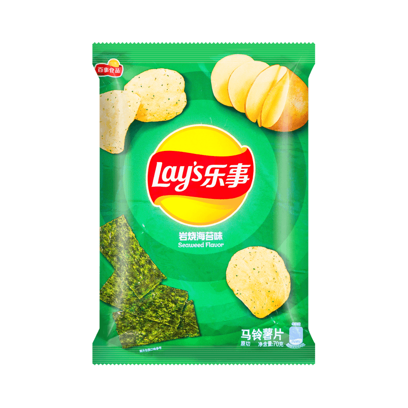 Patatas Fritas Sabor Algas Asadas 22/70g Lay's