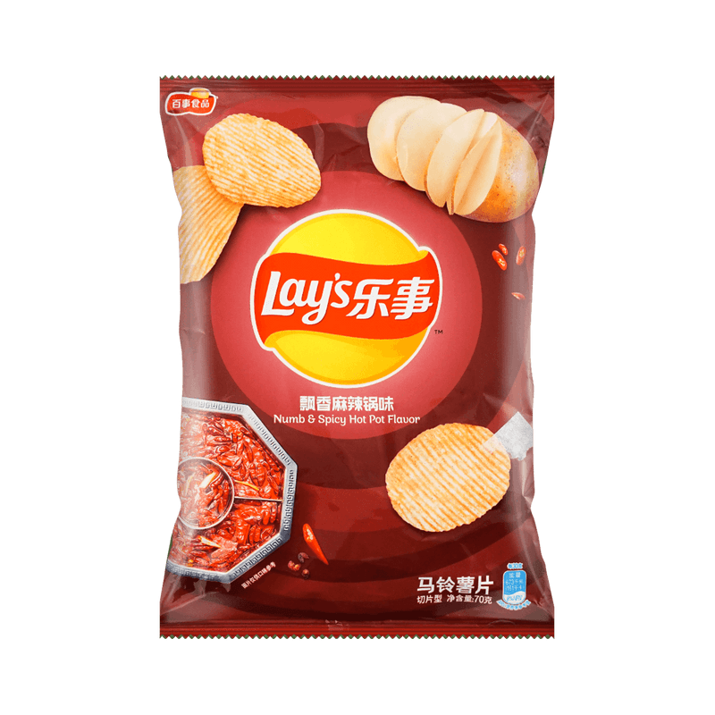 Patatas Fritas Sabor A Hot Pot 22/70g Lay's