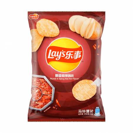 Patatas Fritas Sabor A Hot Pot 22/70g Lay's