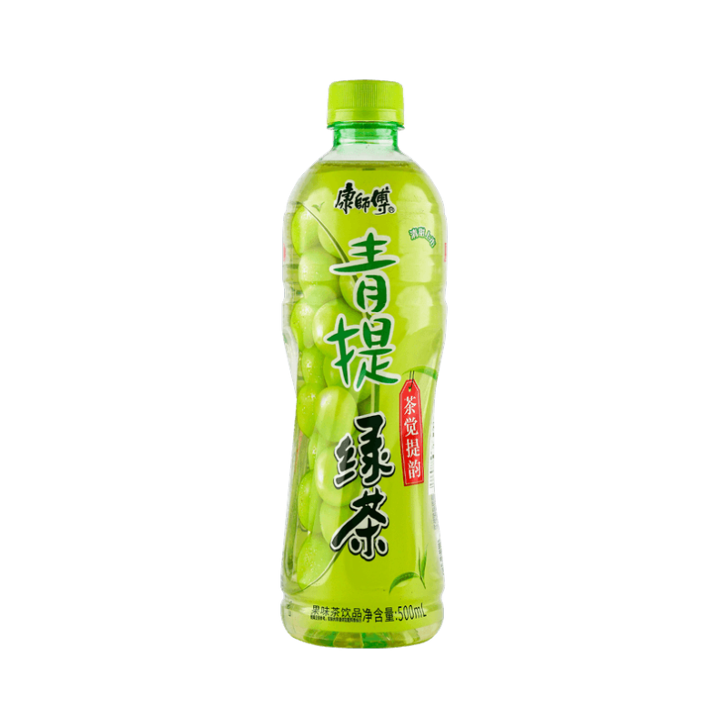 Bebida De Té Verde sabor uva 15/500ml Master kong