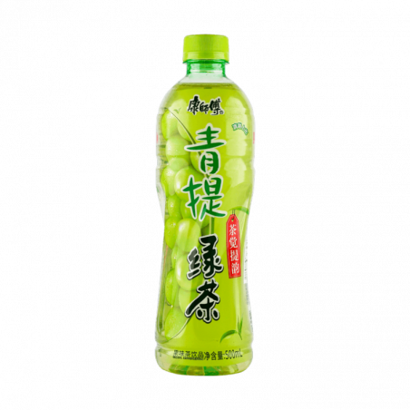 Bebida De Té Verde sabor uva 15/500ml Master kong