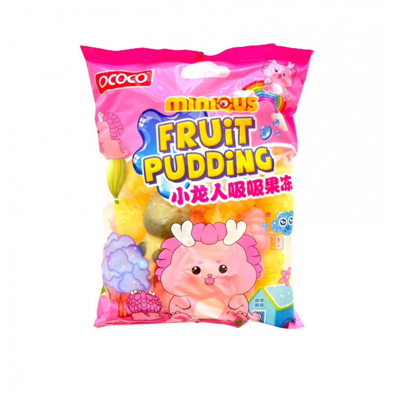 Bolsa gelatinas sabor frutas variado 10/708g OCOCO