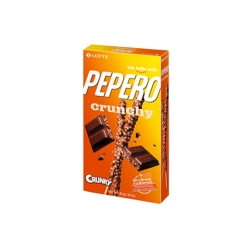 Palitos de galleta crujientes chocolate 40/39g Pepero-LOTTE