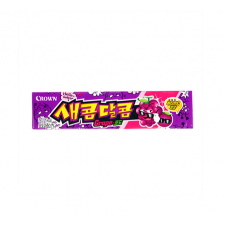 Caramelo masticable sabor Uva 15/29g CROWN