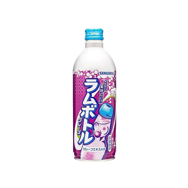 Refresco Ramune sabor uva 24/500ml - Sangaria