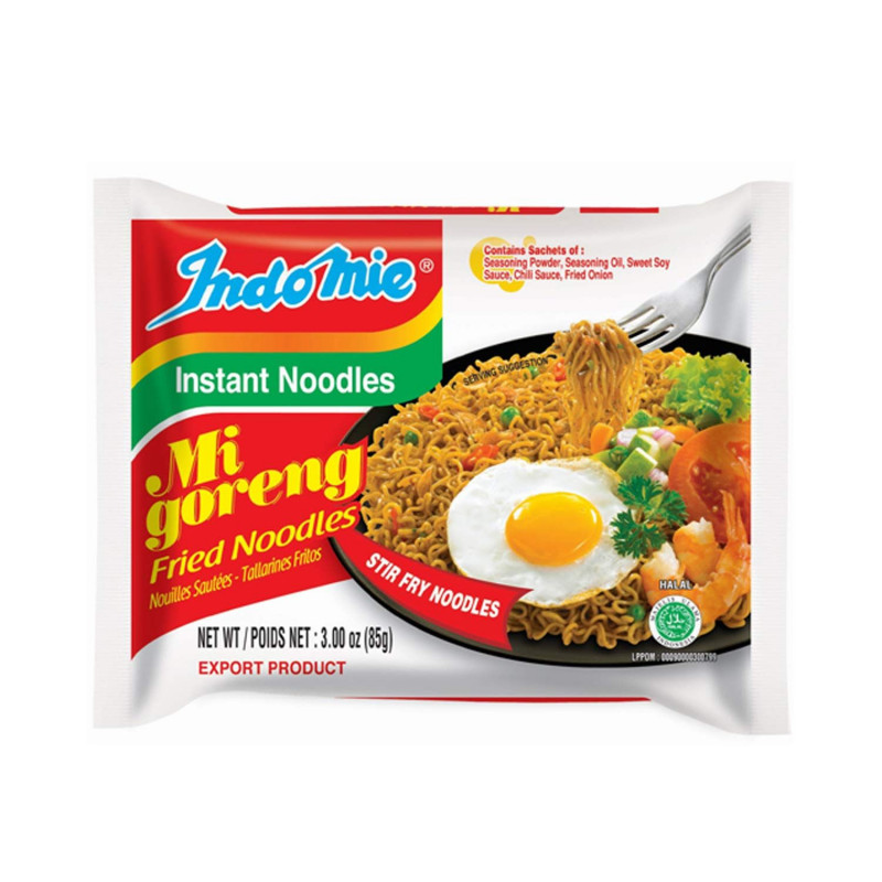 Fideos inst. sabor picante mi goreng 40/80g INDOMIE