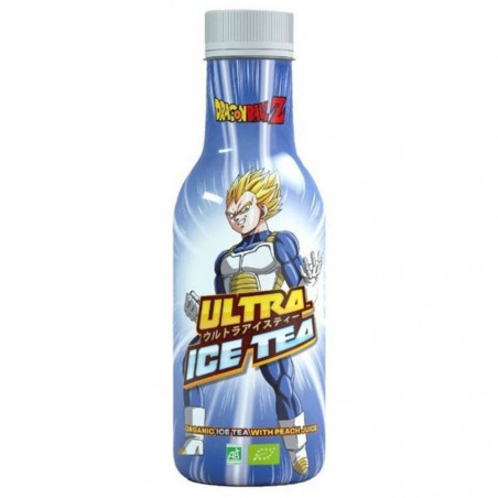 Bebida de té ultra helado sabor a Melocotón (Vegeta) 12/500ml - DBZ