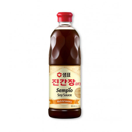 Salsa De Soja Coreana Jin Gold F-3 12/860ml SEMPIO