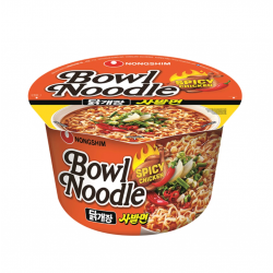 Fideos Instantáneos Bowl Pollo Picante bol 12/100g NONG SHIM