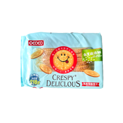 Galletas sonrisa sabor sésamo 12/218g OCOCO