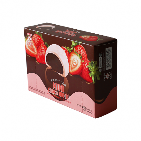 Mochi sabor Fresa y Chocolate 12/180g TOKIMEKI