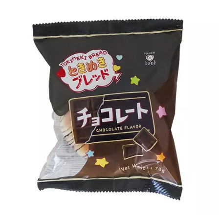 Pan esponjoso sabor chocolate TOKIMEKI 12/70g