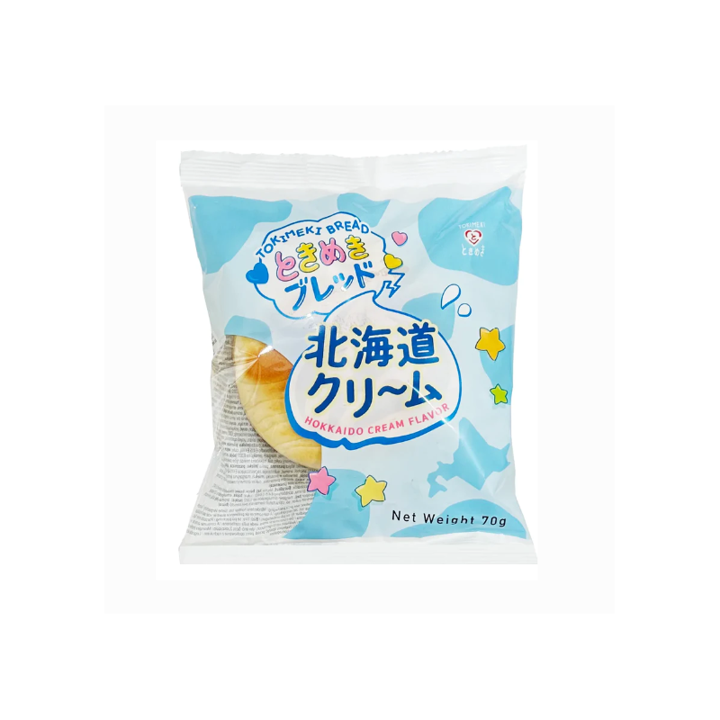 Pan esponjoso sabor Hokkaido crema  TOKIMEKI 12/70g