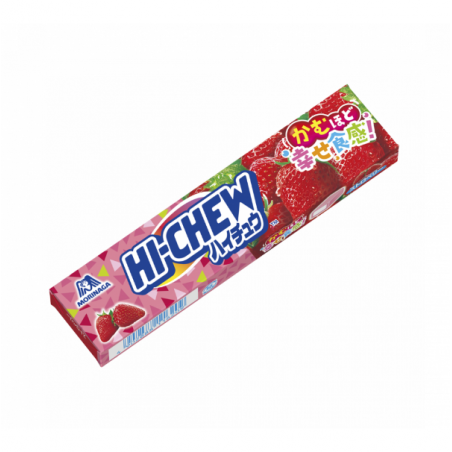 Caramelo blando sabor fresa 12/55,2g MORINAGA HI CHEW