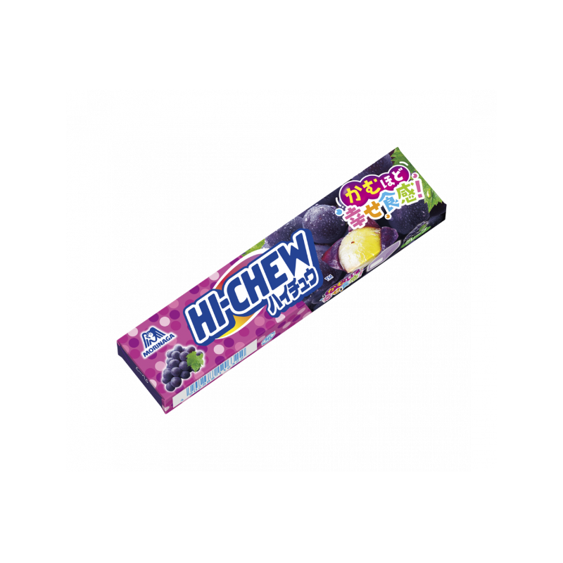 Caramelo blando sabor uva 12/55,2g MORINAGA HI CHEW